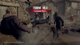 Resident Evil 4: Remake. Chainsaw Demo. Предрелизный замес. [Без смертей. Без комментариев]