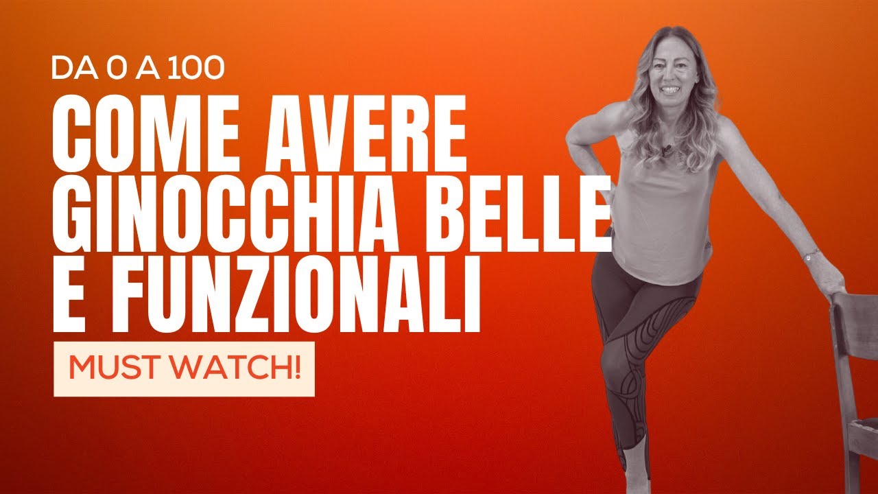 Ginocchia belle e funzionali a tutte le età (fai questa sequenza!)