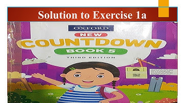 Lecture 1 Countdown 3rd Edition Class 5 Exercise 1a / Book 5 Countdown Math 3rd Edition Exercise 1a