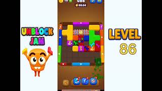 Unblock Jam Level 86 Walkthrough Solution