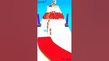 Bullet army run gameplay Level 7 😲 #short #video