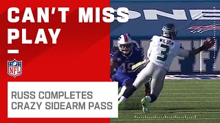 Famous Russell Wilson's Silly-Good Sidearm Pass Wealth