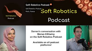 Soft Robotics Podcast - Conversation with Marwa ElDiwiny - Darren Lipomi - UC San Diego screenshot 1