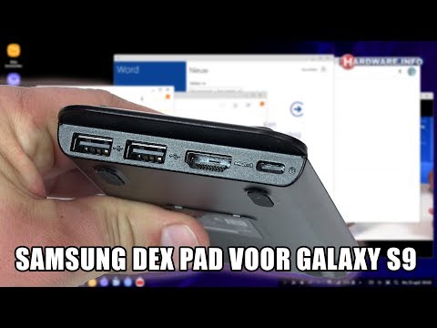 Samsung DeX Pad voor Galaxy S9 review - Hardware.Info TV (4K UHD)