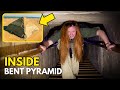 The most unique and mysterious pyramid in egypt bent pyramid exploration 2024