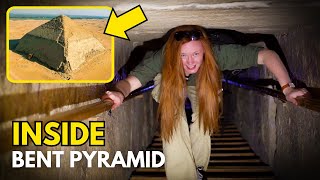 The Most Unique and Mysterious Pyramid in Egypt! BENT PYRAMID Exploration 2024