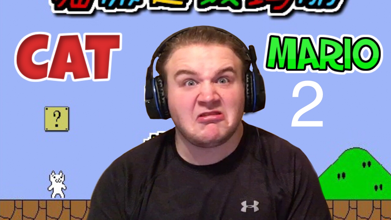 Josh's Cat Mario Rage! (Level 2) - YouTube