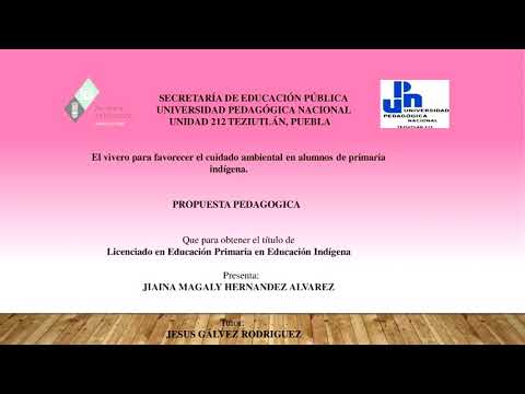 Propuesta Pedagogíca Nacional UPN 212