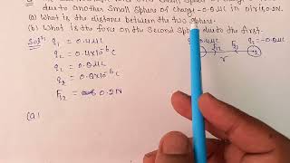 #electricchargesandfield #numericals #class12physics #physicsnumericals