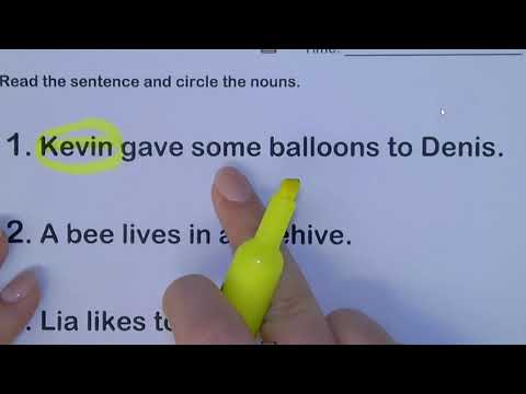 Video: How To Determine The Case Of A Noun In A Sentence