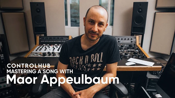Maor Appelbaum masters a song using his ControlHub...
