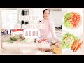 RETOUR DE COURSES ALDI | Menu de la semaine + Idées repas  | ANIBELLIE