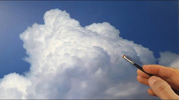 How to paint really realistic clouds alla prima