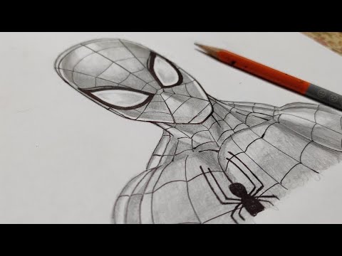 Video: Hoe Teken Je Spider-Man Met Een Potlood?