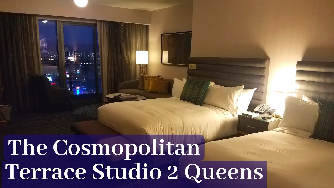 The Cosmopolitan Las Vegas Terrace Studio 2 Queens Fountain View