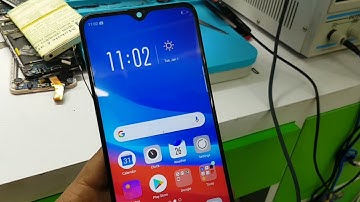 oppo a7 dead boot repair ufi. oppo a7 cph1901 hang on logo repair without flash file.