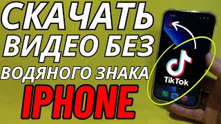 Как Скачать Видео с Тик Ток без Водяного знака на Iphone?