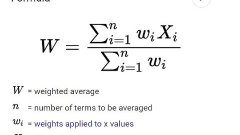 R Programming Weighted Averages
