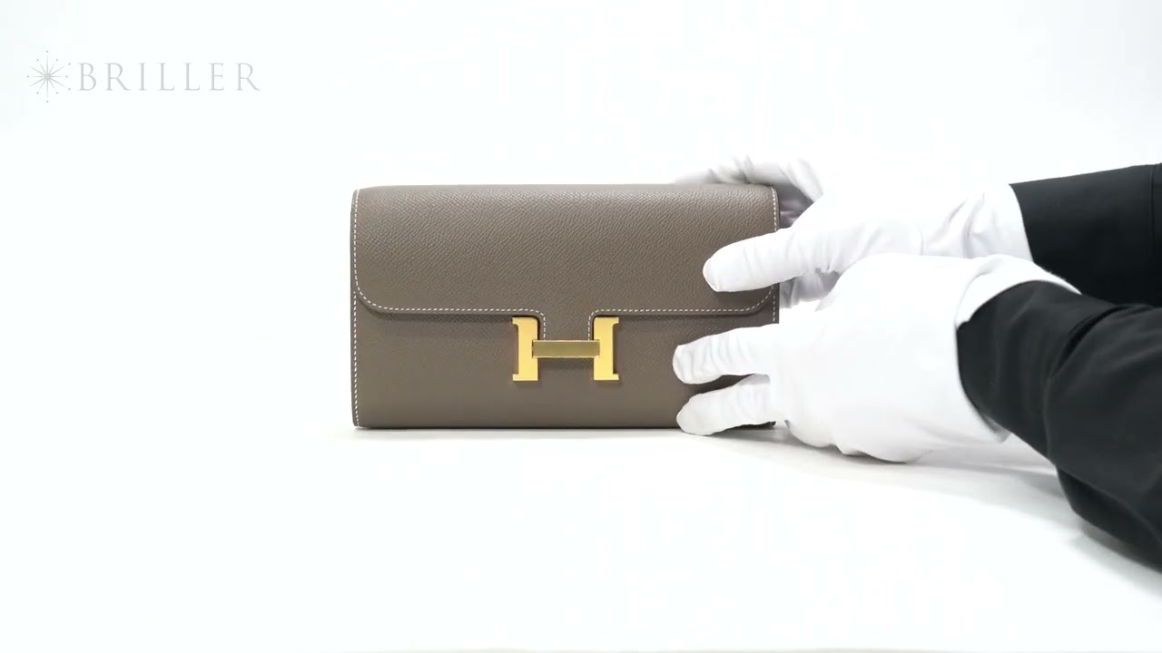 【HERMES】コンスタンス スリム エトゥープ/ゴールド金具 3WAY HERMES コンスタンス トゥーゴー エプソン エトゥープ ゴールド