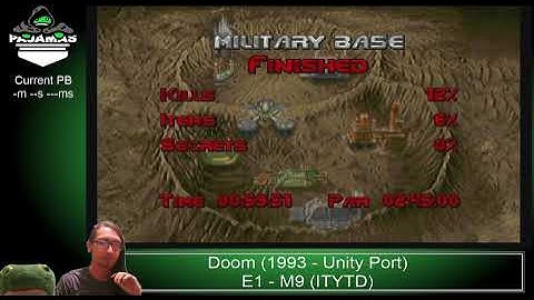 Doom93 (Unity Switch) E1 M9 (Any%) 59s510ms