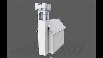 Autodesk Maya 2020 Architectural Composition Beginner tutorial 7: Tower
