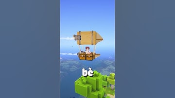 Mod máy bay tiện lợi và vui hơn cánh cứng 100 lần #minecraft #bonchoituot