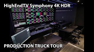 Video Production Truck Tour  HighEndTV Symphony 4K/HDR 40' Expando  NAB 2022