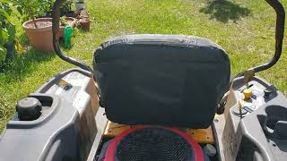 cub cadet zero turn seat cover