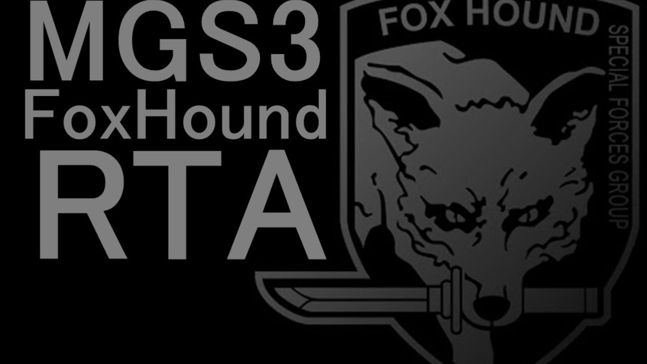 Mgs3 Foxhound Rtaに挑戦 New Game No Save Foxhound Speed Run Youtube