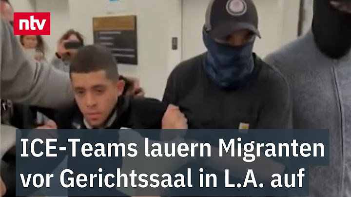 ICE-Teams lauern Migranten vor Gerichtssaal in L.A. auf - Verschwinden teilweise spurlos