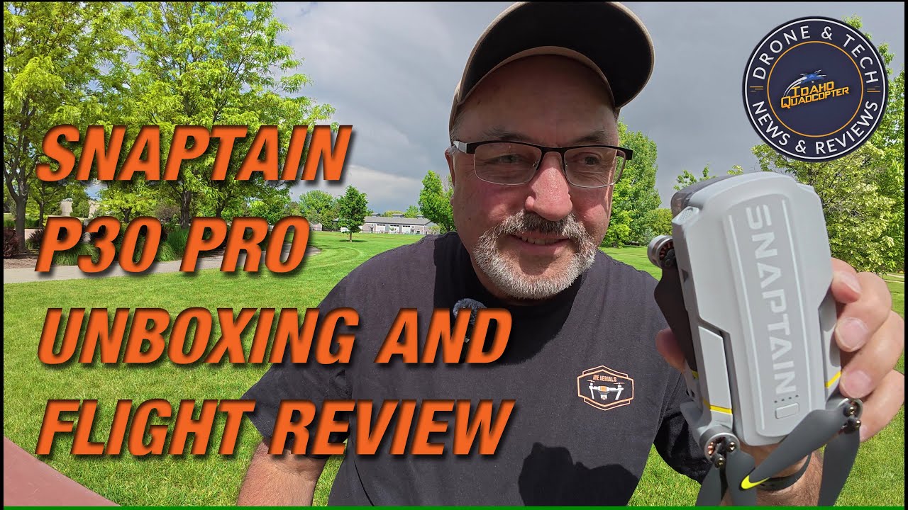 Snaptain P30 Pro Drone Unboxing And Flight Review Youtube 