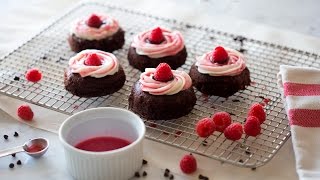 How to Make Chocolate Raspberry Cheesecake Bites
