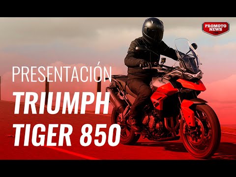 Presentación  Triumph Tiger 850 Sport