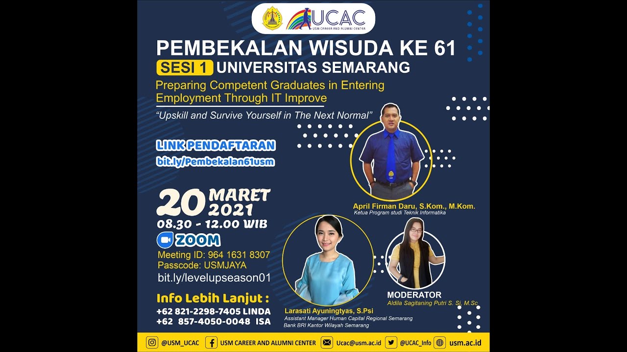 Semarang 2021 universitas pendaftaran Pendaftaran Mahasiswa