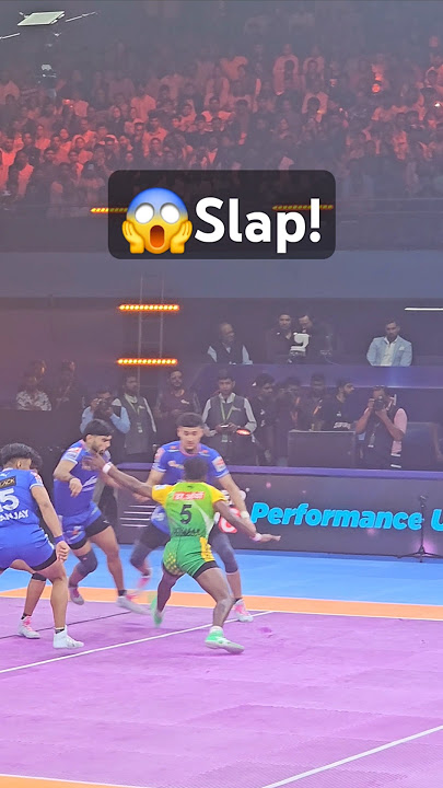 Slap Hit #pkl #kabaddi #prokabaddi #patnapirates #haryanasteelers #sudhakar #pune #sports #india