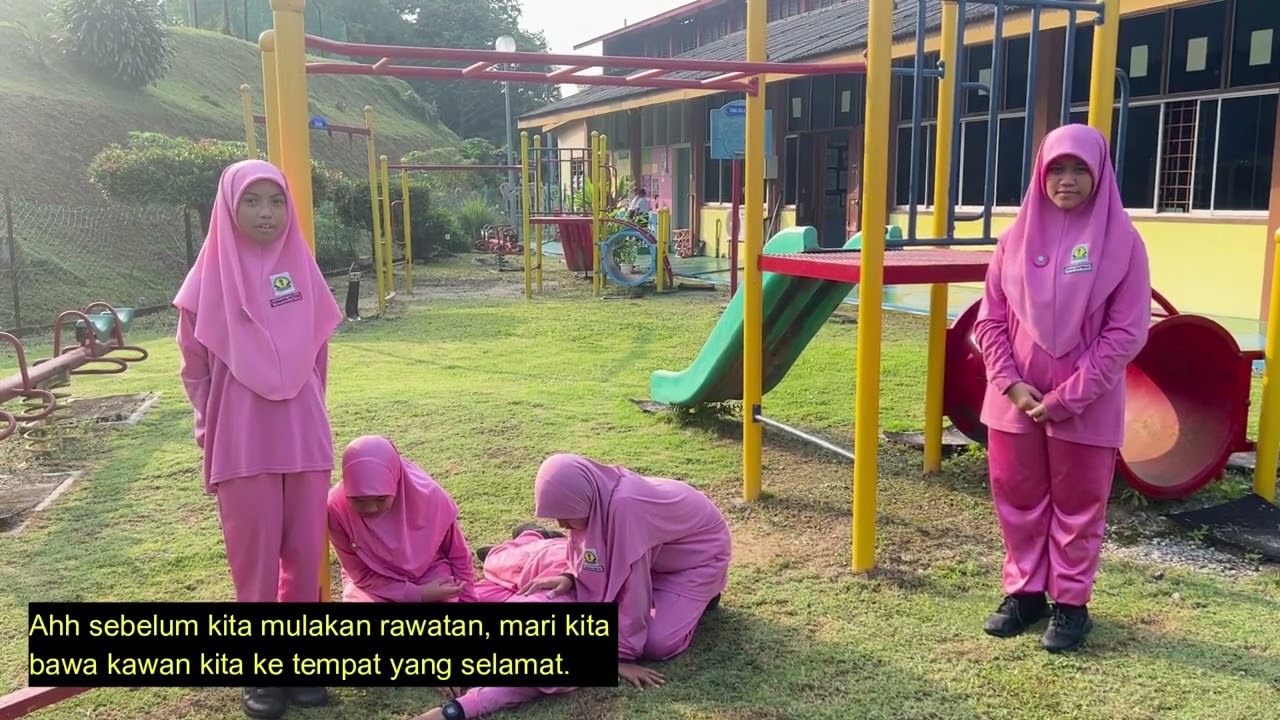 RAWATAN BANTU MULA|PATAH LENGAN|SK RAHANG|PERGERAKAN PUTERI ISLAM