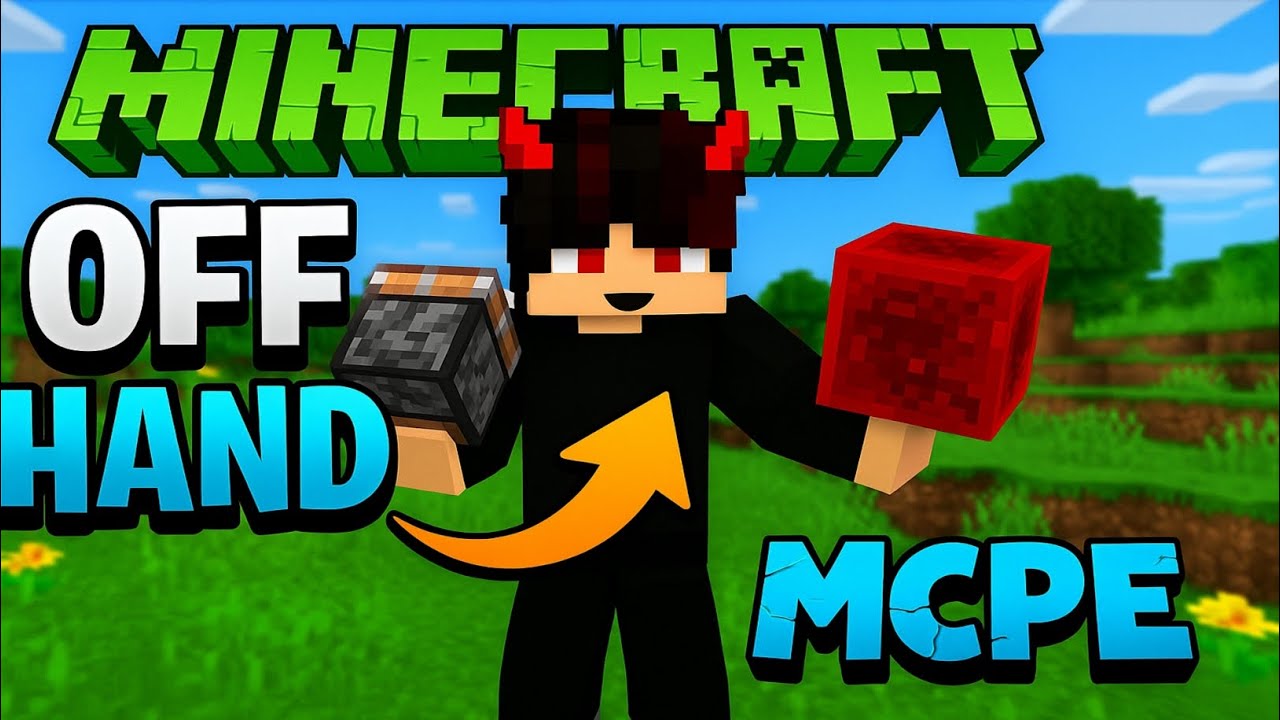 Best Off-Hand Add-on for Minecraft PE 1.21 – Full Guide! - YouTube