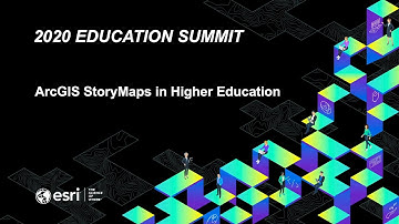 ArcGIS StoryMaps in Higher Education