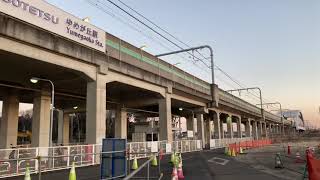 JR東急線相鉄線直通相鉄新横浜線ゆめが丘駅前周辺開発中