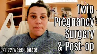 Surgery to Save our Twin Babies & *emotional* Post-Op Update | TTTS Surgery and TAPS