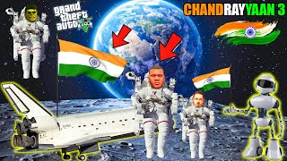 Franklin and Shinchan Going Space For Save Chandrayaan 3 Indian Mission in GTA 5