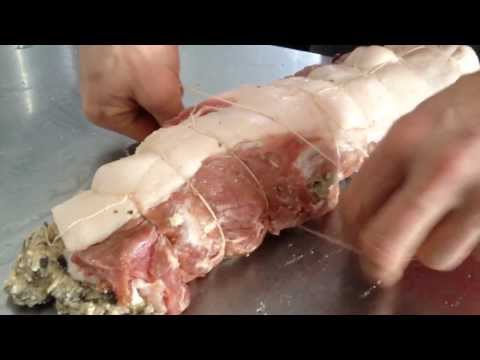 Jonny Blonde Makes Berkshire Stuffed Pork Loin For Dinner Deconstcted With Butcher Jaimie Waldren-11-08-2015