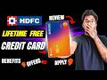 Lifetime FEEE Cashback Credit Card 2025 - Swiggy HDFC Credit Card - How to Apply, Features, Benefits