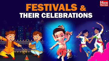 Festivals and their Celebrations (Unit 2) | 2nd Std | EVS | English Medium | SSC Board | Home Revise
