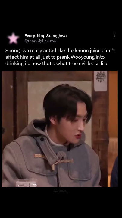 seonghwa really did that🤣 #ateez #seonghwa #parkseonghwa