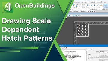 OpenBuildings Designer Update 10 | Drawing scale dependent hatch patterns