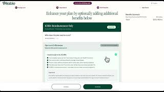 Platform Feature | ICHRA Reimbursement-only Member Enrollment