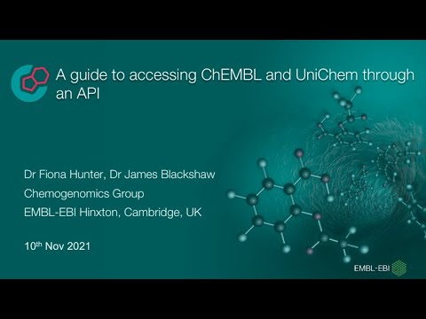 A guide to accessing ChEMBL and UniChem through an API