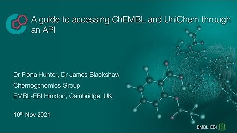 A guide to accessing ChEMBL and UniChem through an API