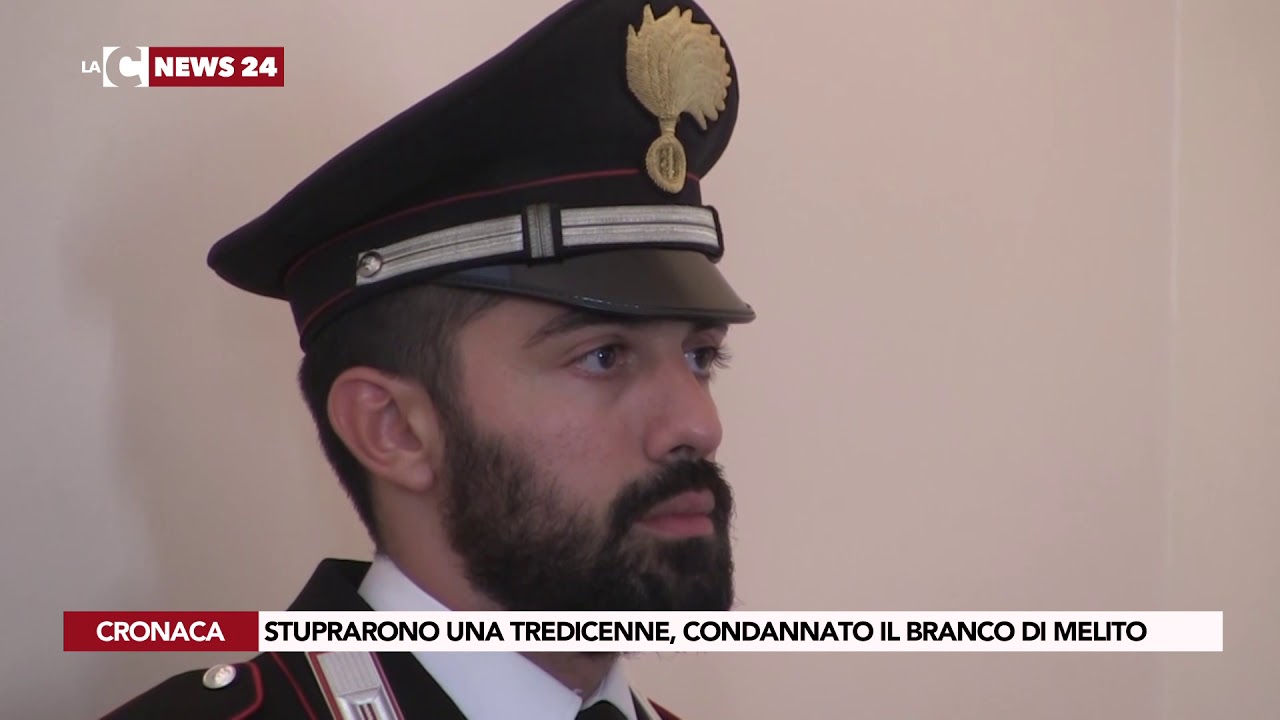 notizie del giorno STUPRARONO UNA TREDICENNE, CONDANNATO IL BRANCO DI MELITO